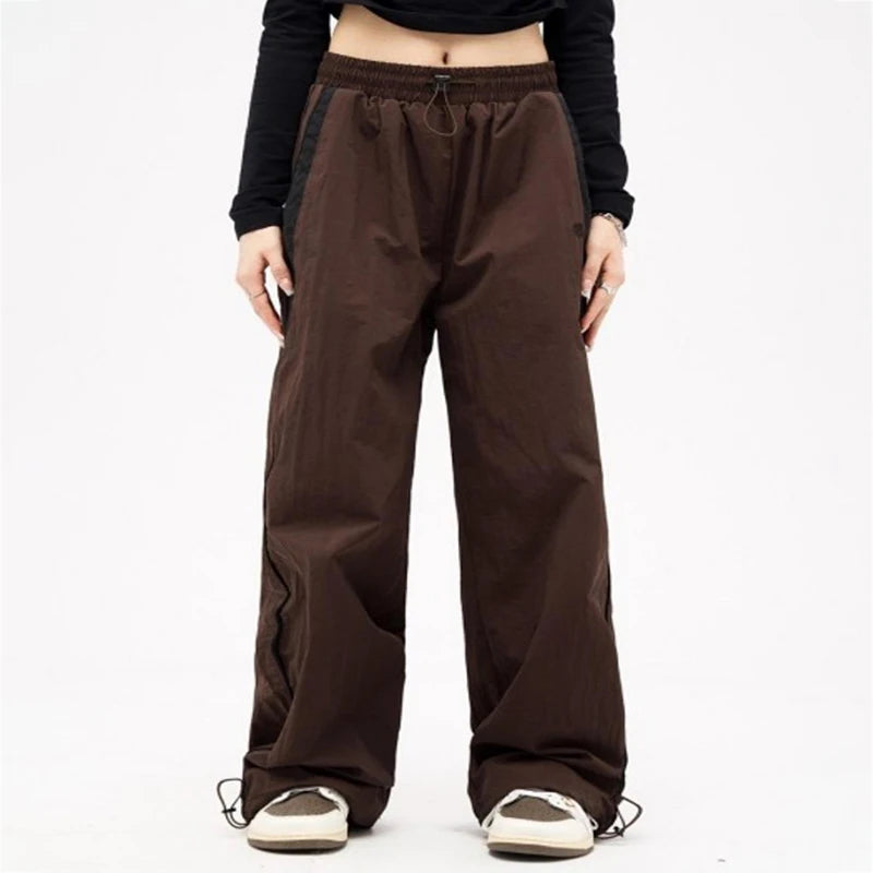 Women's Baggy Harajuku Cargo Pants - Wide Leg Streetwear