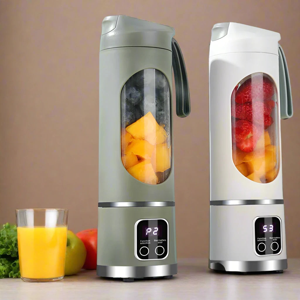 450ml USB Rechargeable Portable Blender with 8 Blades