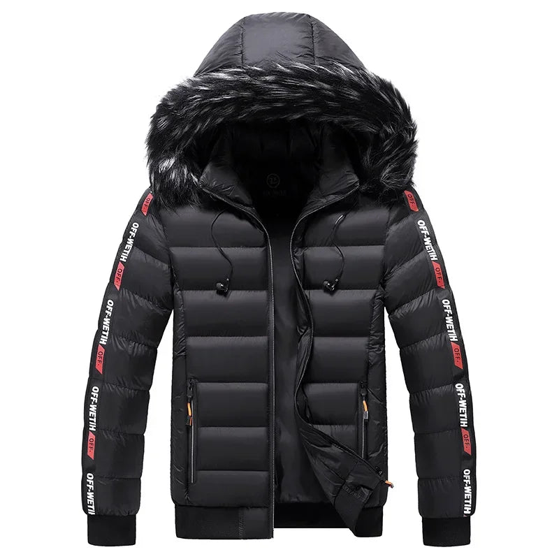 Winter Men's Hooded Parka: Warm Coldproof Windbreaker Jacket