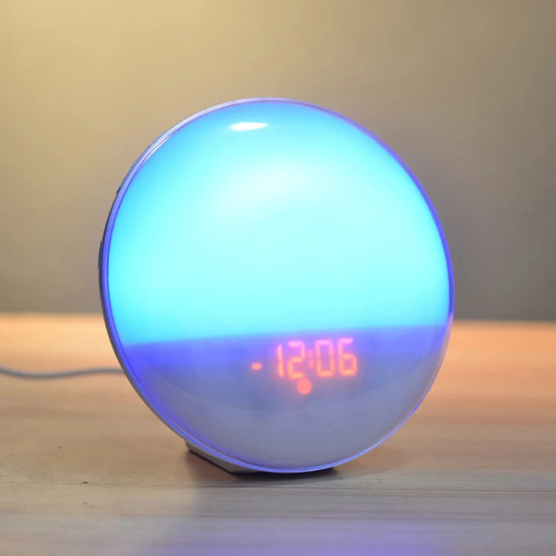 Sunrise Simulation Alarm Clock with Dual Alarms & FM Radio