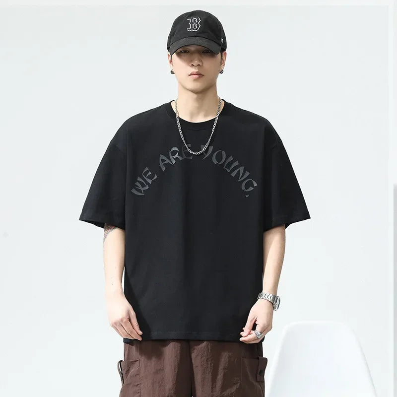 Men's Loose Fit Cotton T-Shirt