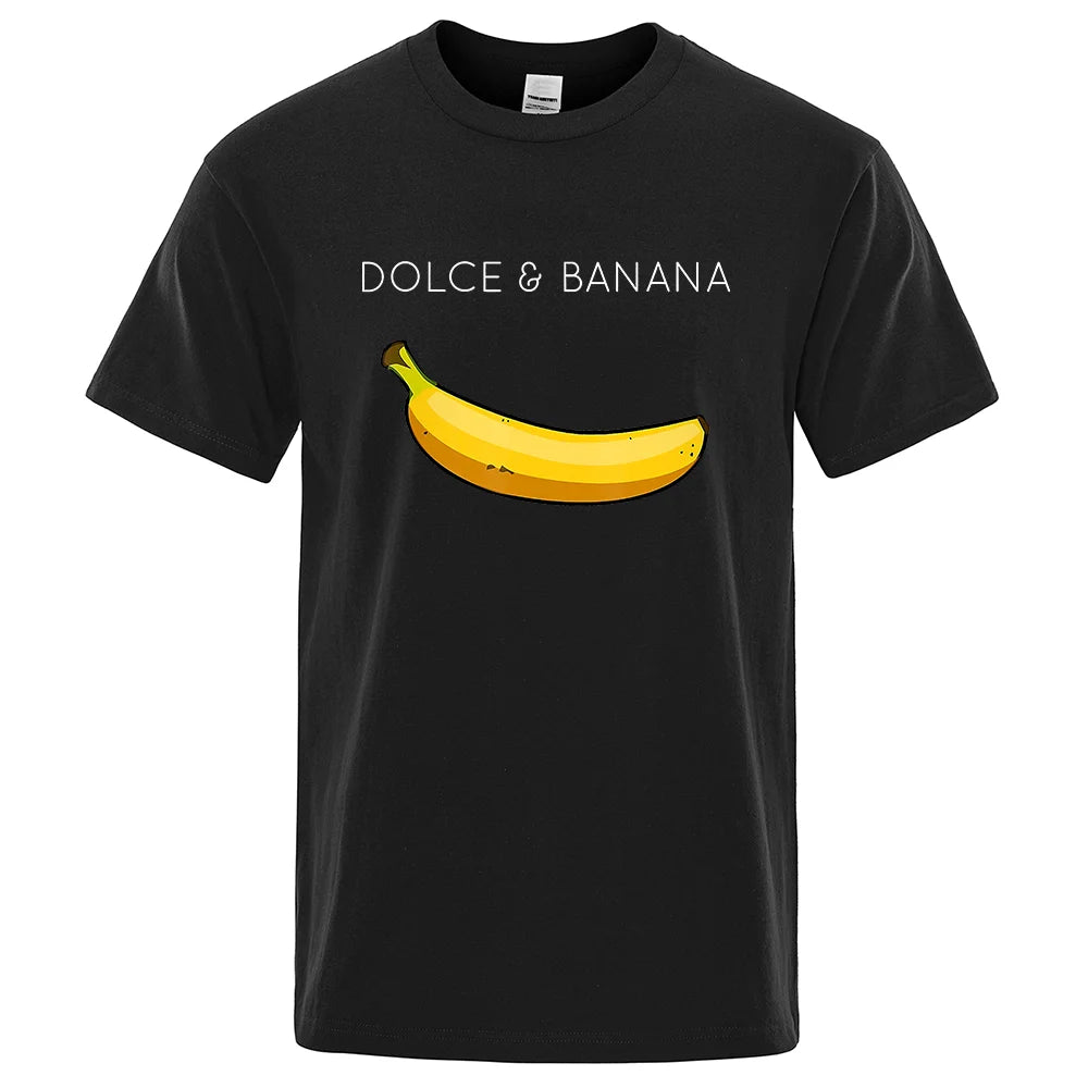 Dolce & Banana Men's Oversized Cotton T-Shirt