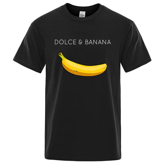 Dolce & Banana Men's Oversized Cotton T-Shirt