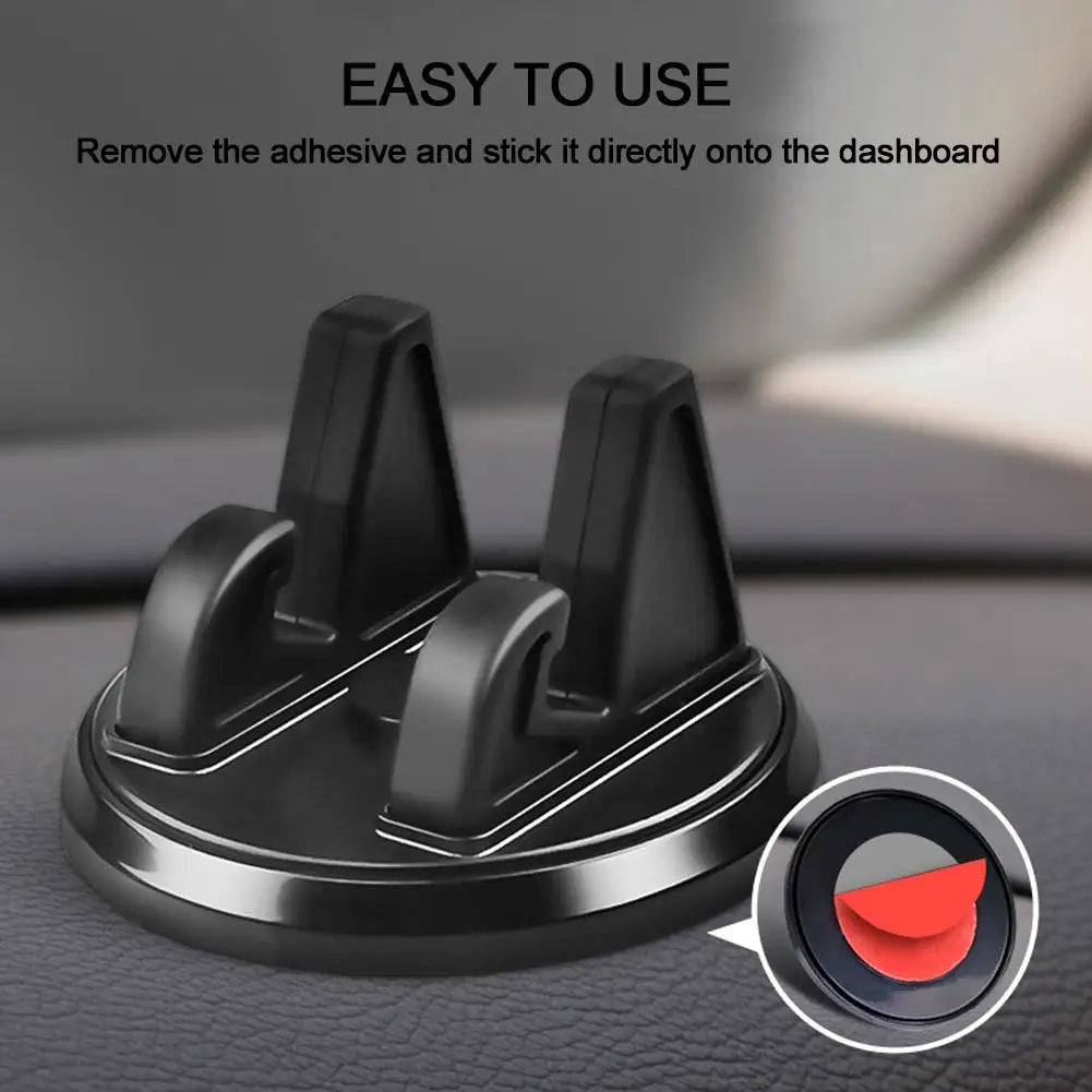 360° Car Dashboard Phone Holder – Anti-Slip Mat Stand