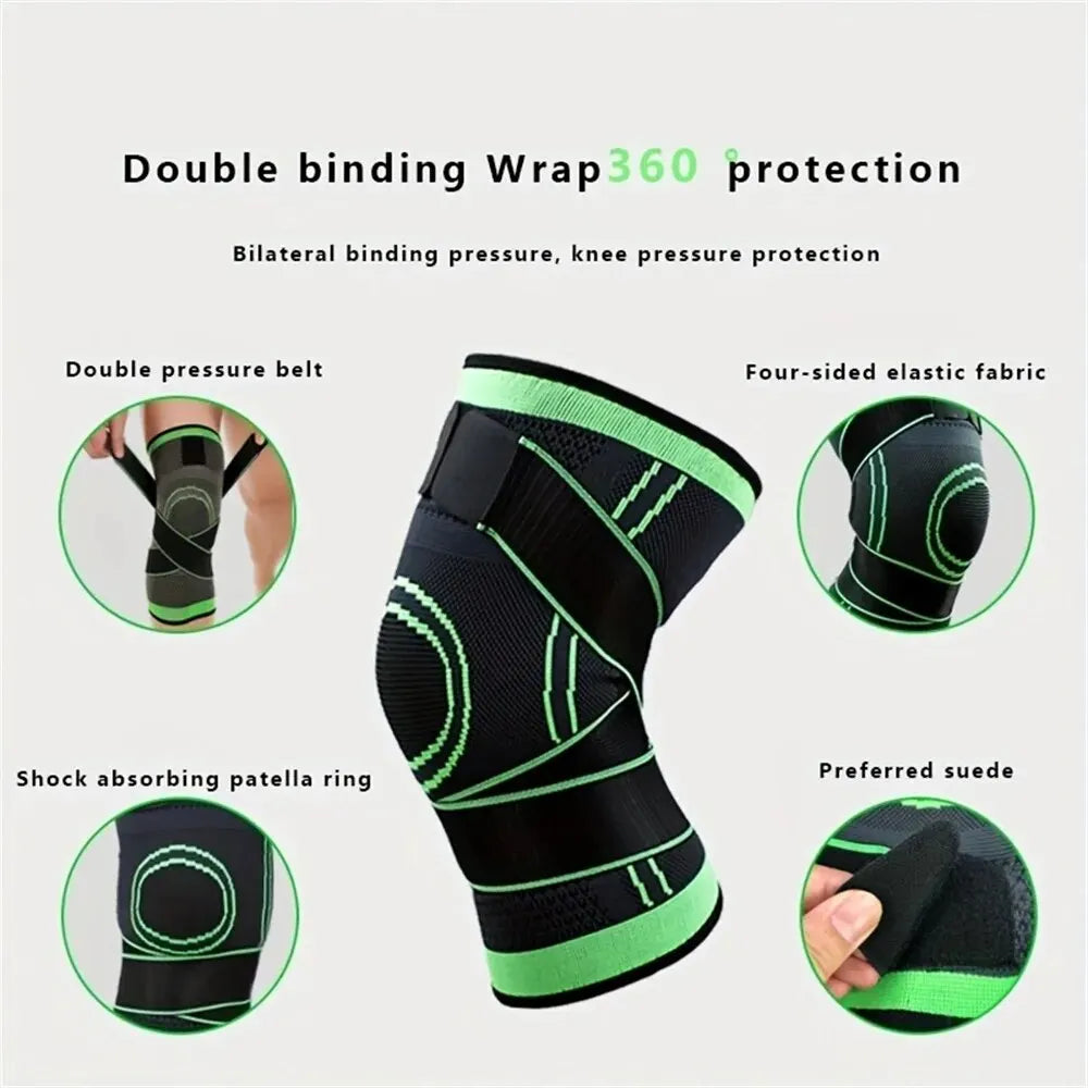 Sports Knee Pad: Elastic Support for Fitness