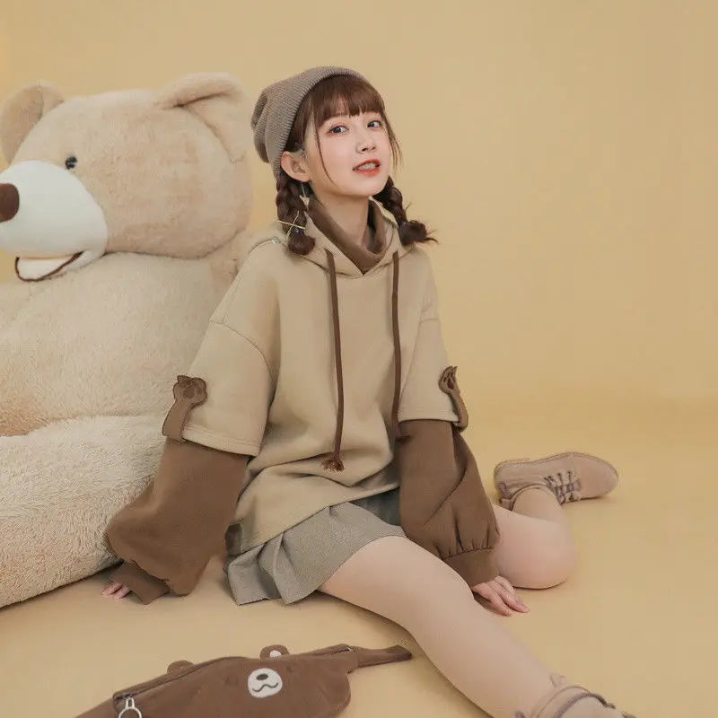 Kawaii Bear Harajuku Oversized Hoodie